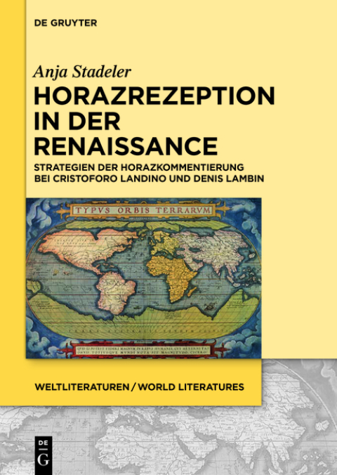 Cover image for book Horazrezeption in der Renaissance