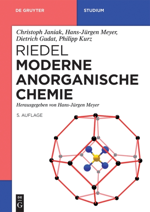 Cover image for book Riedel Moderne Anorganische Chemie