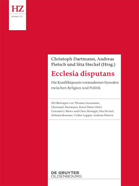 Cover image for book Ecclesia disputans