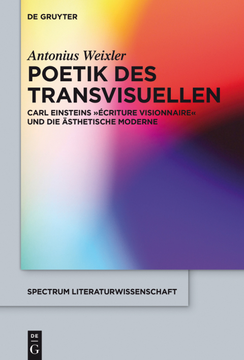Cover image for book Poetik des Transvisuellen