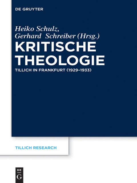 Cover image for book Kritische Theologie