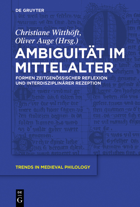 Cover image for book Ambiguität im Mittelalter