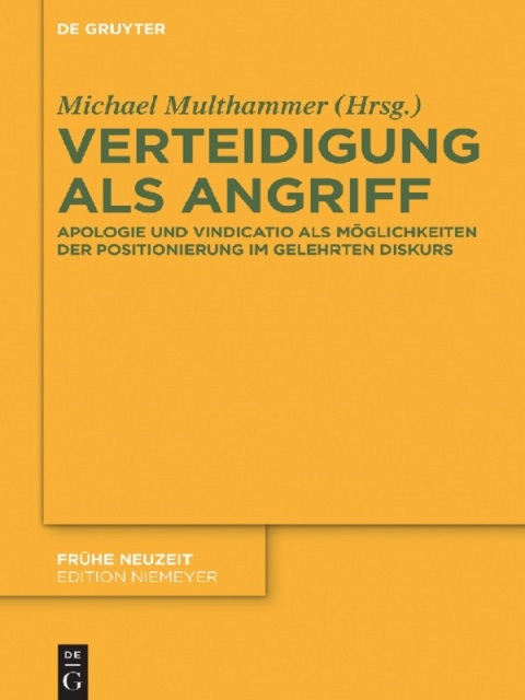 Cover image for book Verteidigung als Angriff