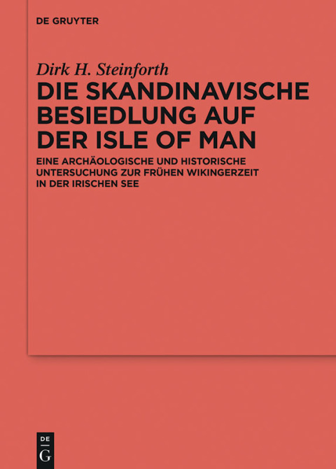 Cover image for book Die skandinavische Besiedlung auf der Isle of Man