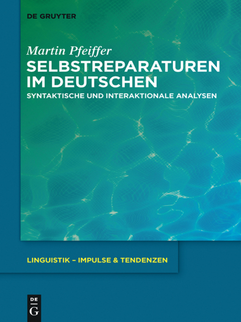 Cover image for book Selbstreparaturen im Deutschen