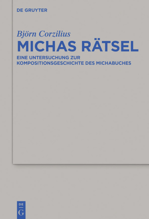 Cover image for book Michas Rätsel