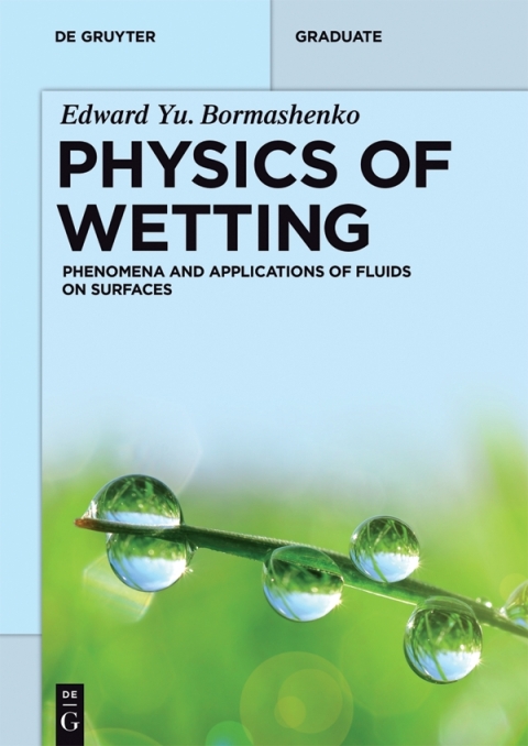 Cover image for book Physics of Wetting