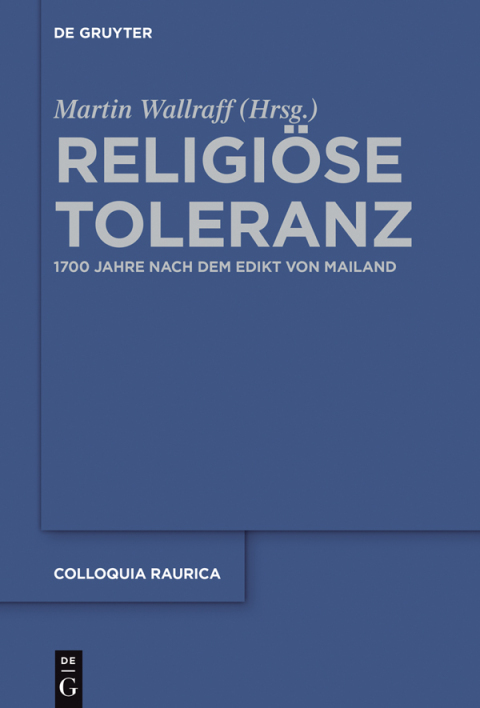 Cover image for book Religiöse Toleranz