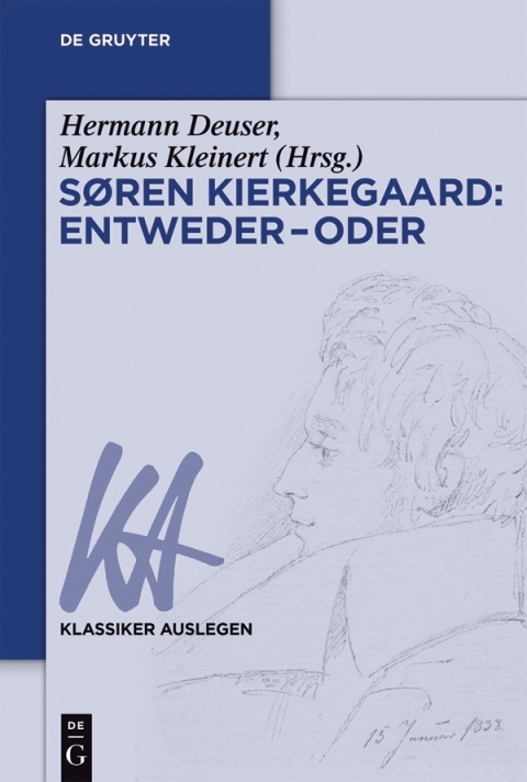 Cover image for book Søren Kierkegaard: Entweder – Oder