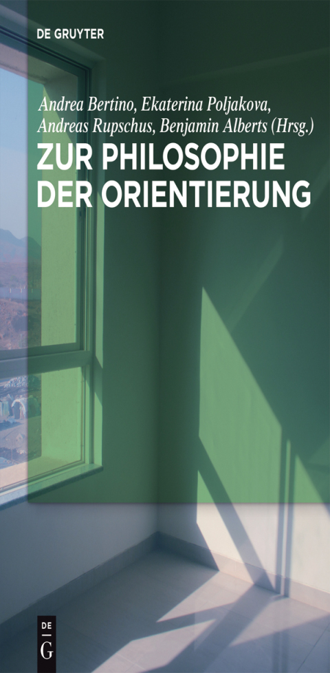 Cover image for book Zur Philosophie der Orientierung