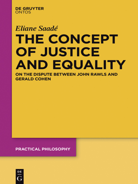 Cover image for book The Concept of Justice and Equality