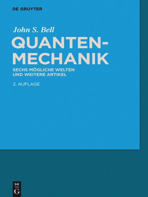 Cover image for book Quantenmechanik