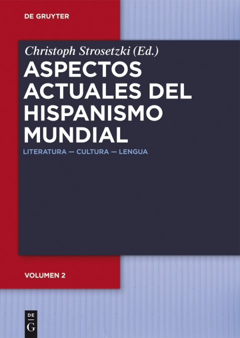 Cover image for book Aspectos actuales del hispanismo mundial