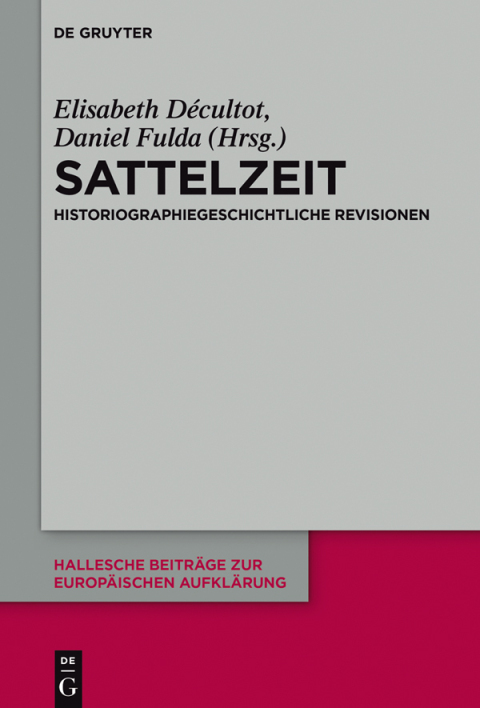 Cover image for book Sattelzeit