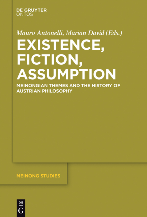 Cover image for book Existence, Fiction, Assumption