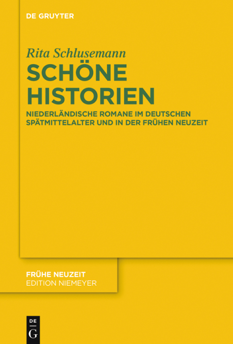 Cover image for book Schöne Historien