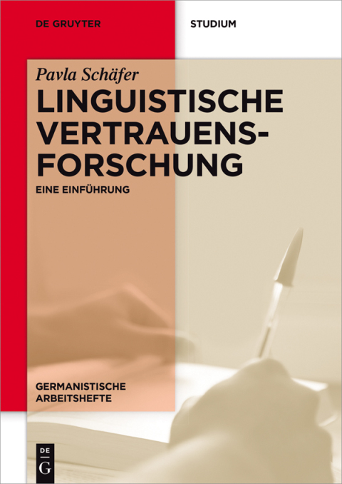 Cover image for book Linguistische Vertrauensforschung
