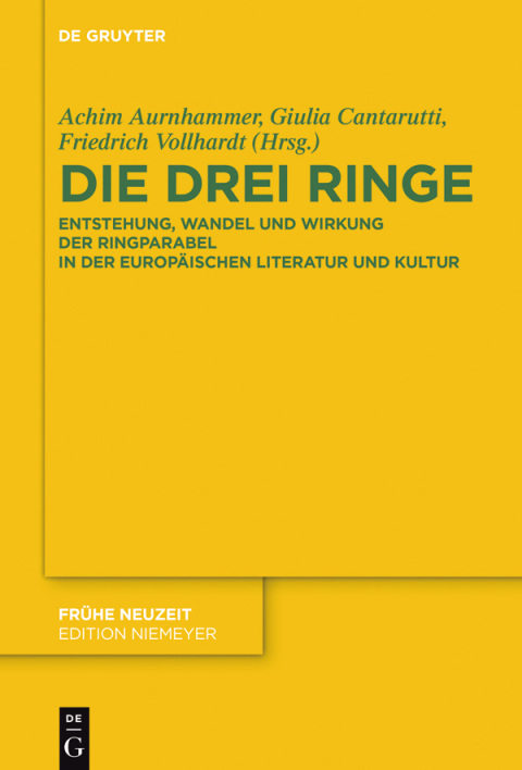 Cover image for book Die drei Ringe
