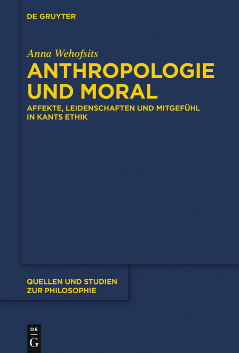 Cover image for book Anthropologie und Moral