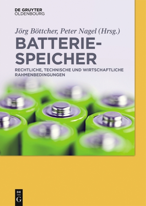 Cover image for book Batteriespeicher