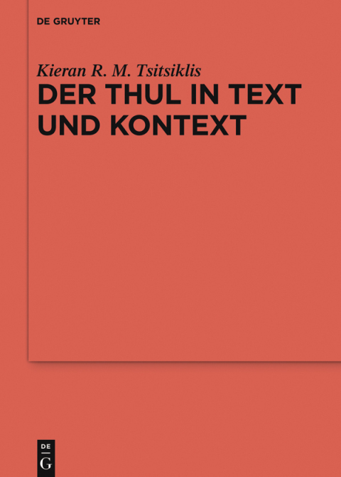 Cover image for book Der Thul in Text und Kontext