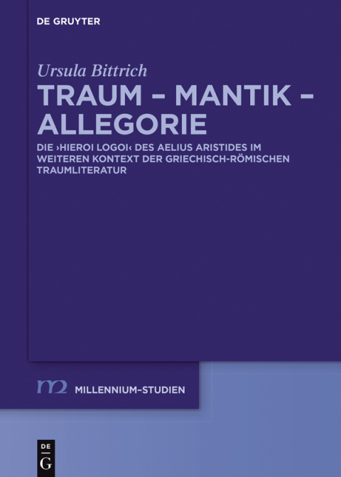 Cover image for book Traum - Mantik - Allegorie