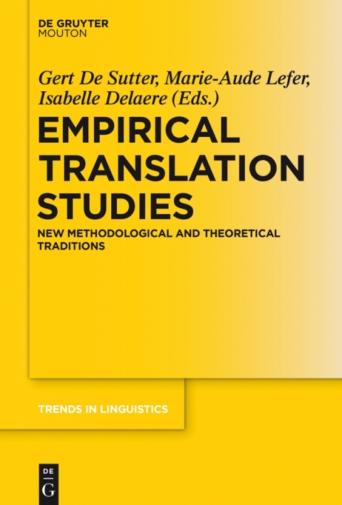 Cover image for book Empirical Translation Studies