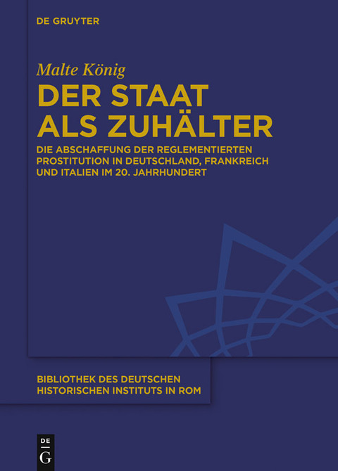 Cover image for book Der Staat als Zuhälter