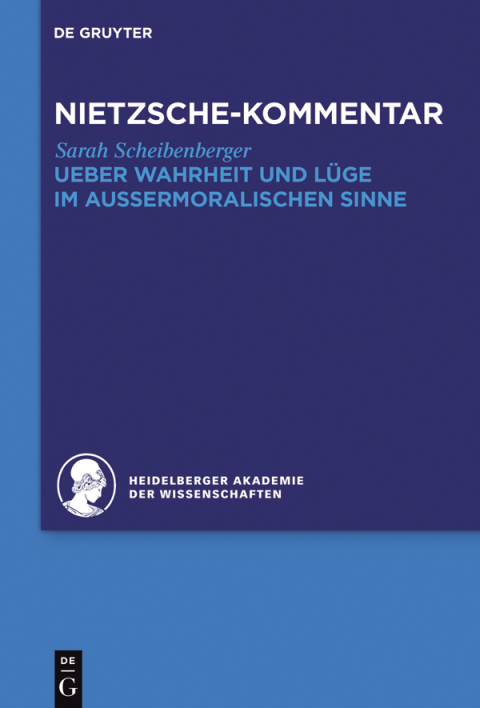 Cover image for book Kommentar zu Nietzsches "Ueber Wahrheit und Lüge im aussermoralischen Sinne"