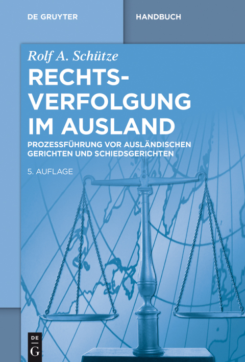 Cover image for book Rechtsverfolgung im Ausland