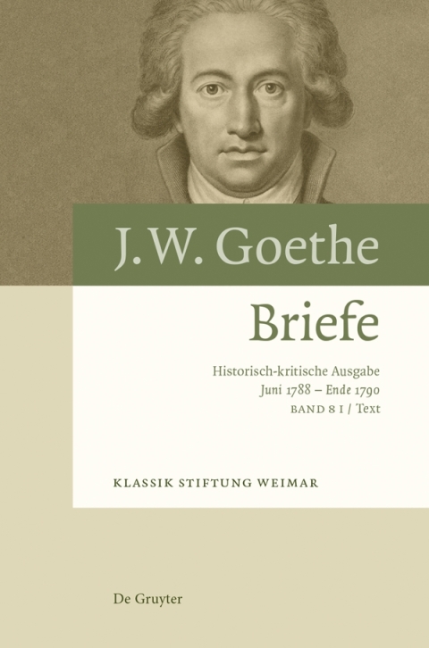 Cover image for book Briefe 20. Juni 1788 – Ende 1790