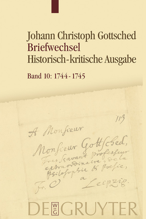 Cover image for book März 1744 – September 1745