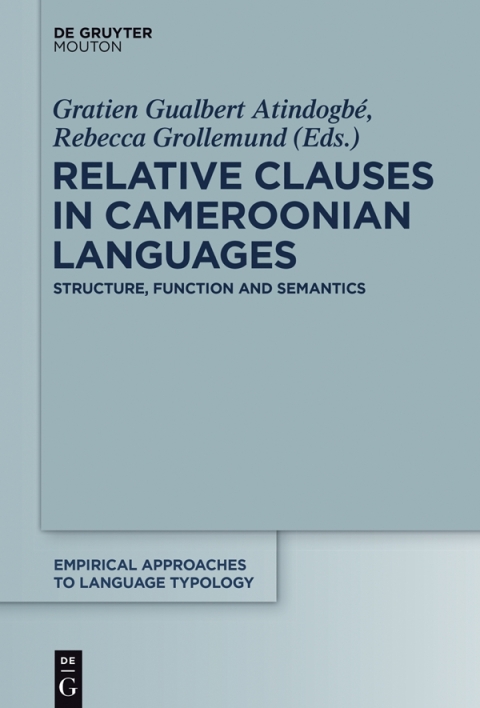 Cover image for book Relative Clauses in Cameroonian Languages