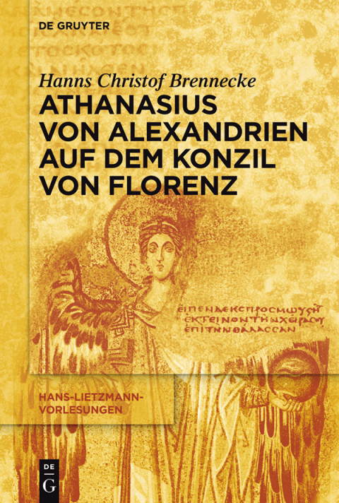 Cover image for book Athanasius von Alexandrien auf dem Konzil von Florenz