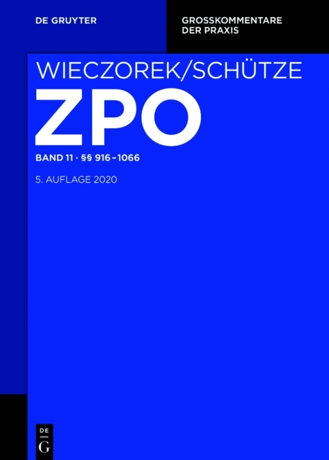 Cover image for book §§ 916-1066