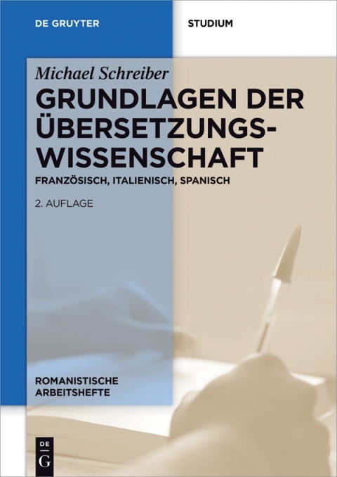 Cover image for book Grundlagen der Übersetzungswissenschaft