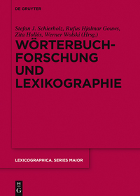 Cover image: Wörterbuchforschung und Lexikographie 1st edition 9783110472196