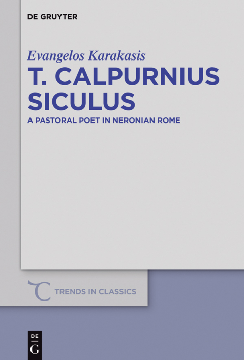 Cover image for book T. Calpurnius Siculus