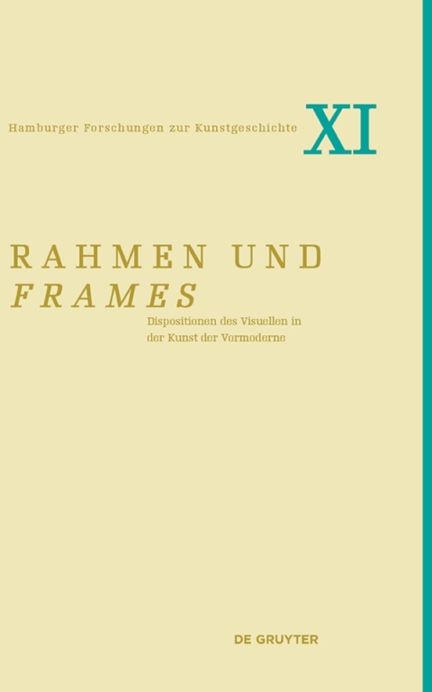 Cover image for book Rahmen und frames