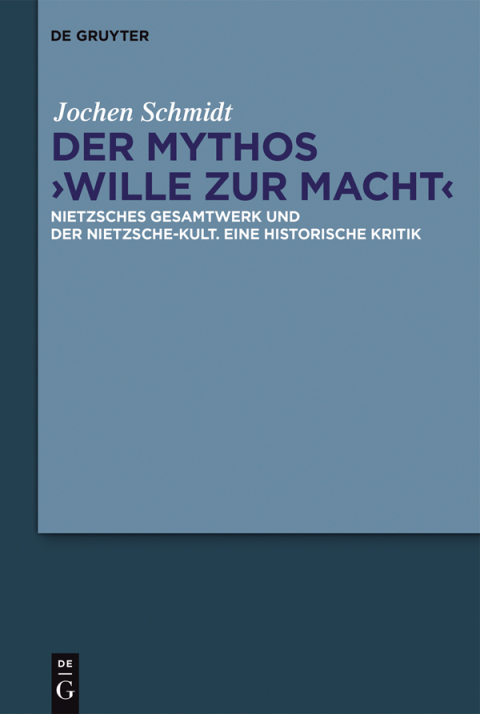 Cover image for book Der Mythos "Wille zur Macht"