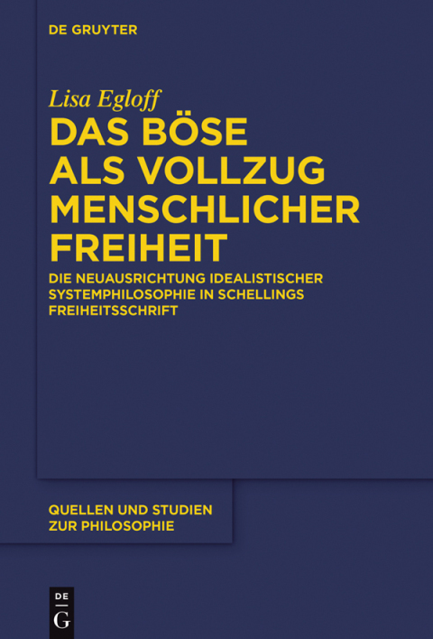 Cover image for book Das Böse als Vollzug menschlicher Freiheit