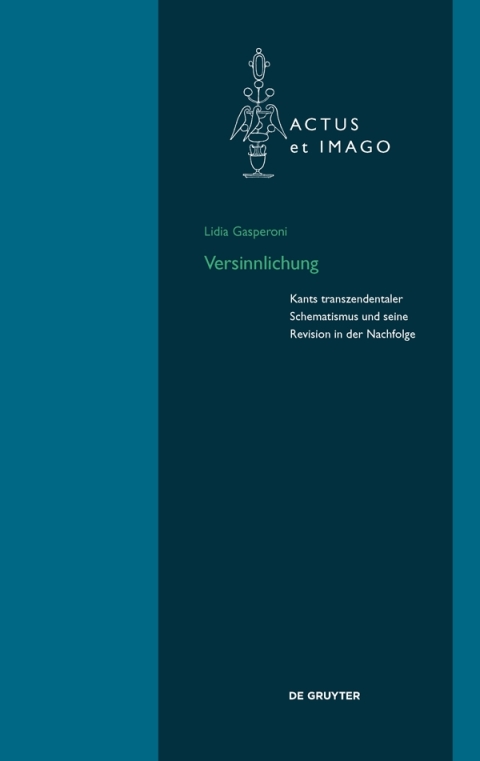 Cover image for book Versinnlichung