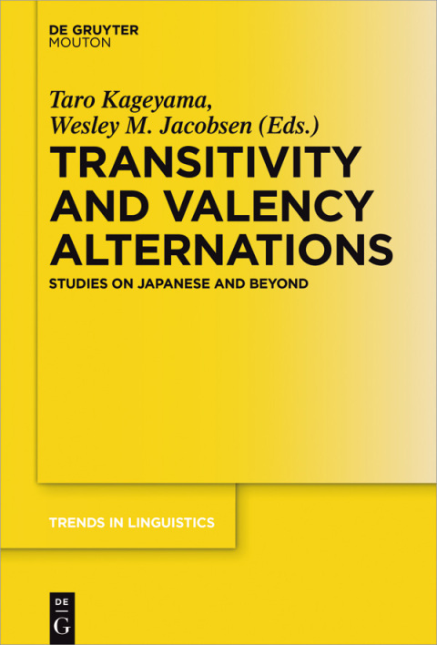 Cover image for book Transitivity and Valency Alternations