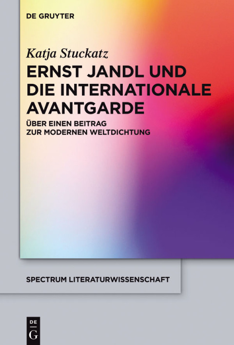Cover image for book Ernst Jandl und die internationale Avantgarde