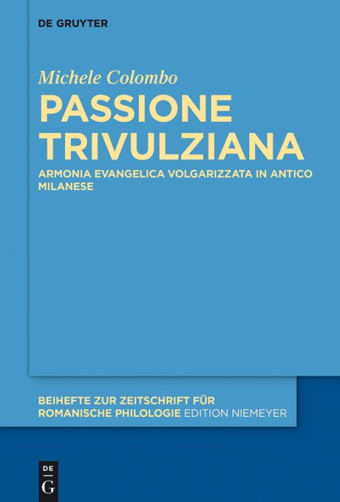 Cover image for book Passione Trivulziana