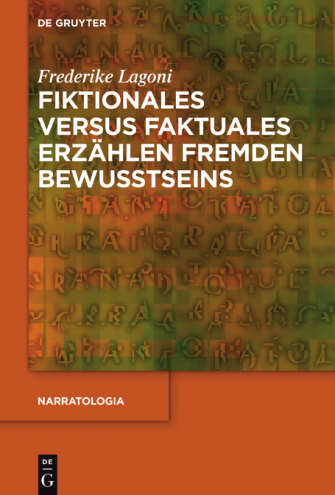 Cover image for book Fiktionales versus faktuales Erzählen fremden Bewusstseins