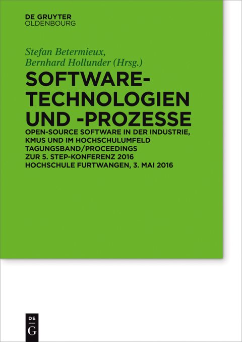 Cover image for book Software-Technologien und Prozesse