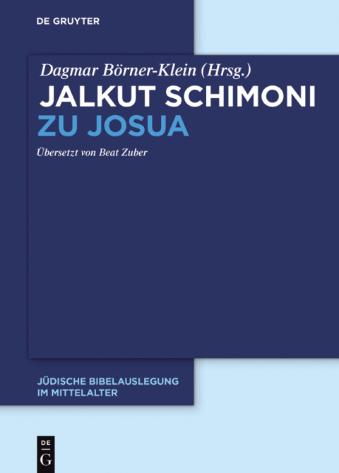 Cover image for book Jalkut Schimoni zu Josua