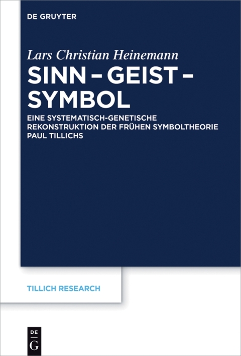Cover image for book Sinn – Geist – Symbol