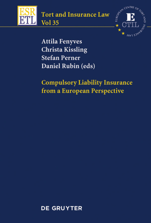 Cover image for book Compulsory Liability Insurance from a European Perspective